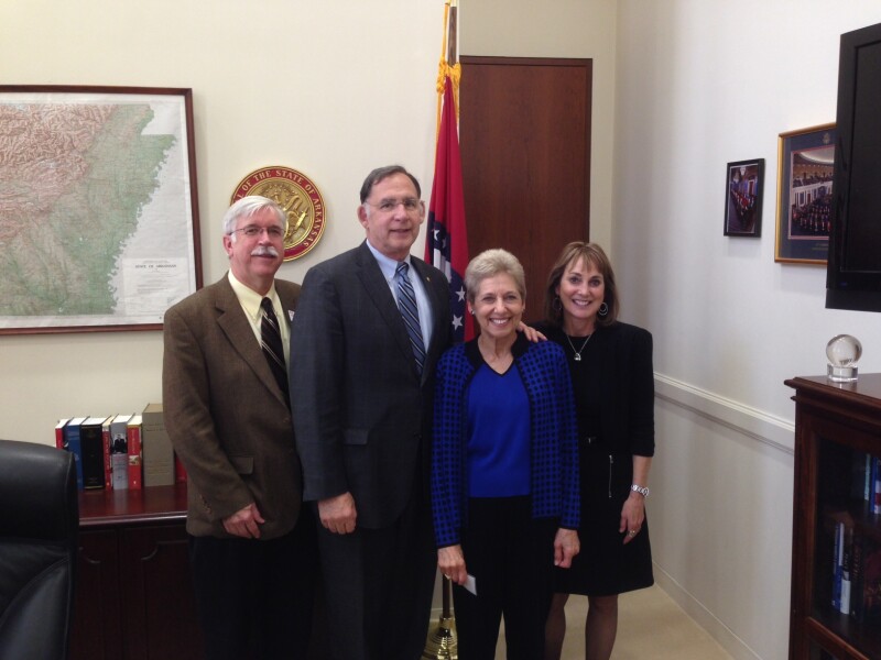 AARP President w Boozman 4.29.2015