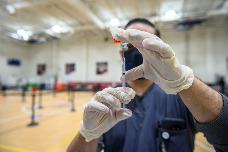 Holy Name Medical Center Administers Covid-19 Vaccine To Group 1B