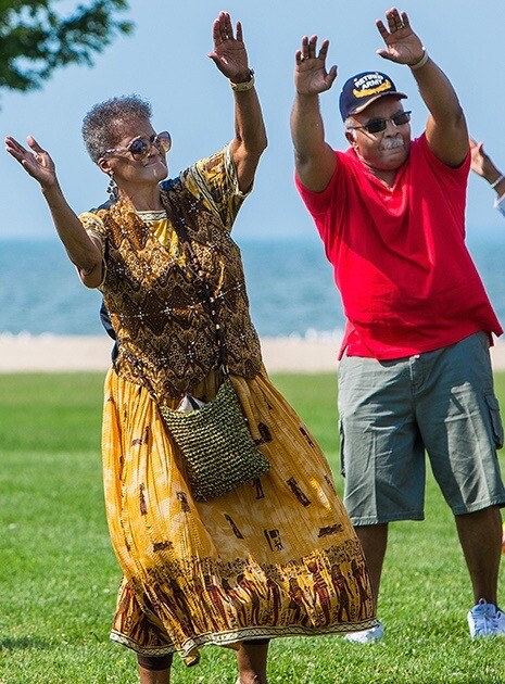 June 21 2017-AARP Flashmob Detroit