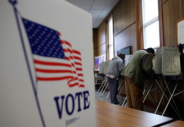 Vice Presidential Candidate Paul Ryan Casts His Vote