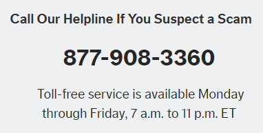 Lynchburg Scam hotline