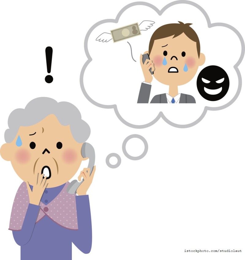 Grandparent Scam Graphic