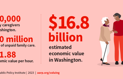 Family Caregivers in Washington Provide Nearly $17 billion in Unpaid Care to Loved Ones