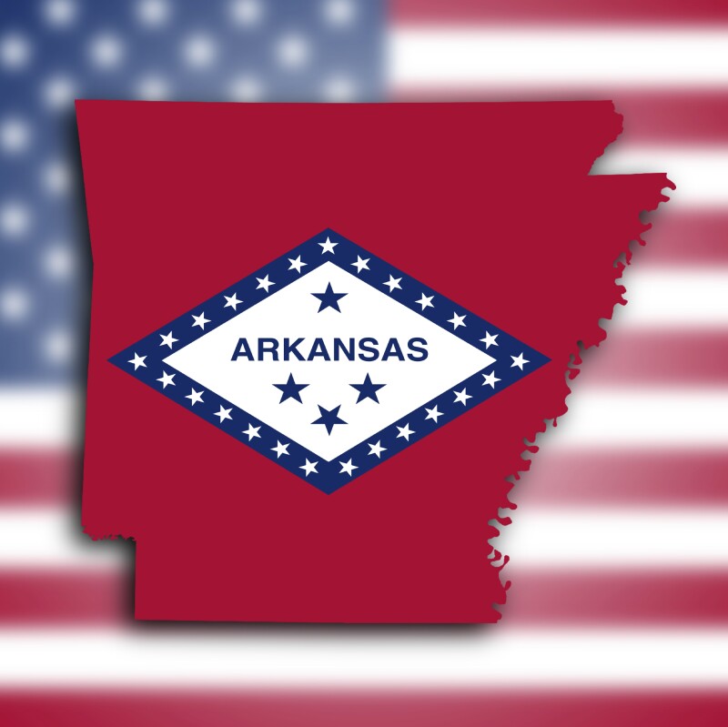 Map of Arkansas