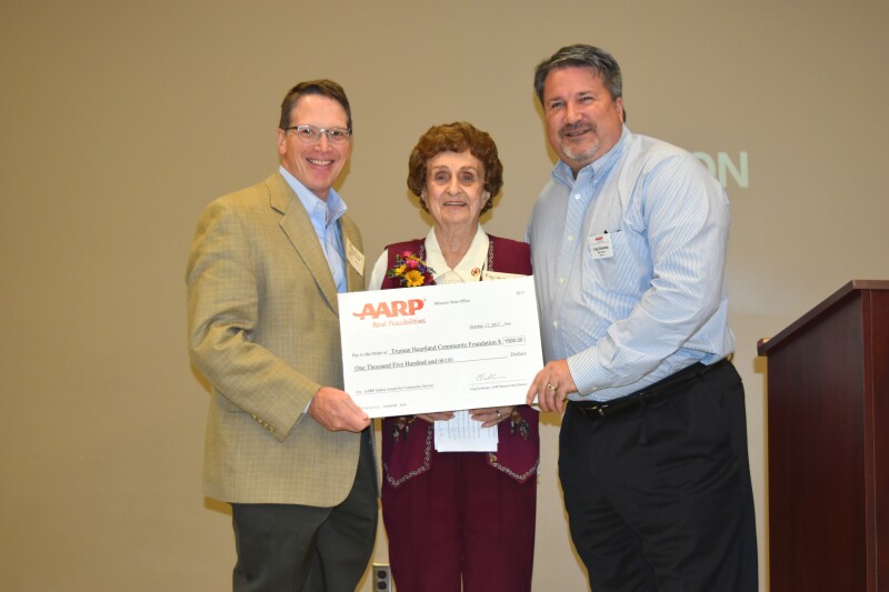 $1500 to Truman Hartland