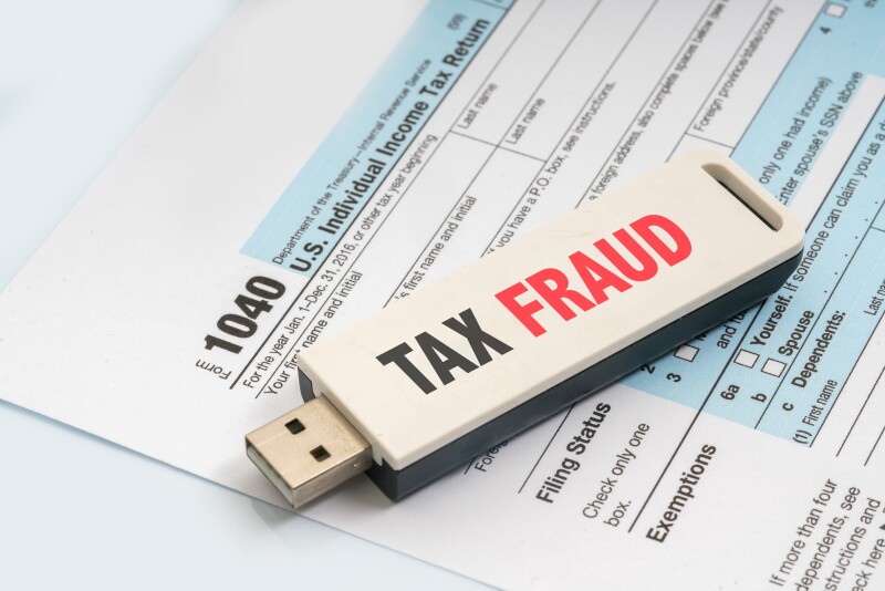 Pendrive and text with tax conceptual.