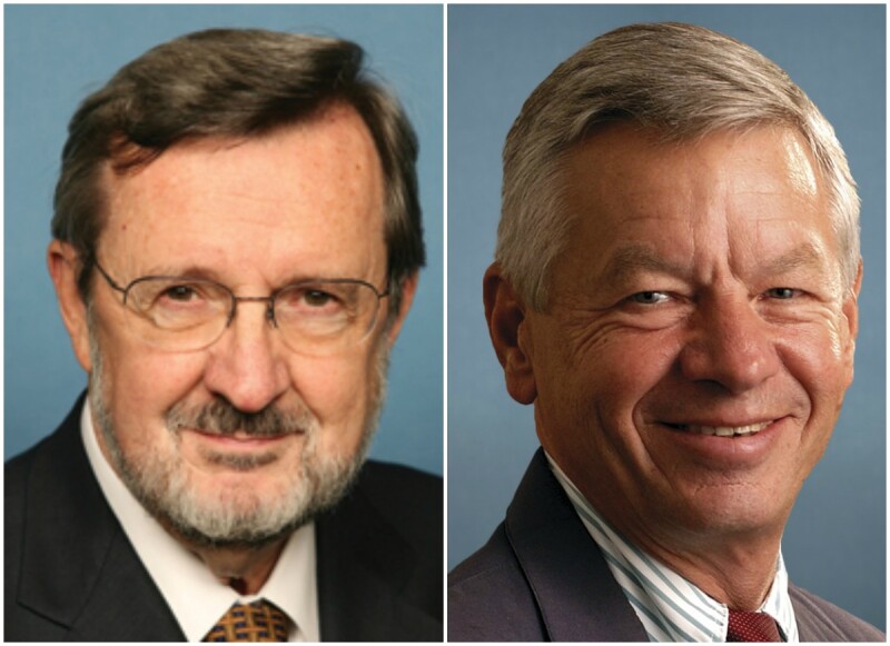 Congressman Obey and Petri from Wisconsin