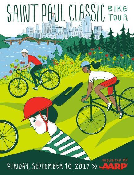 Bike tour 2017 poster