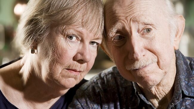 worried seniors