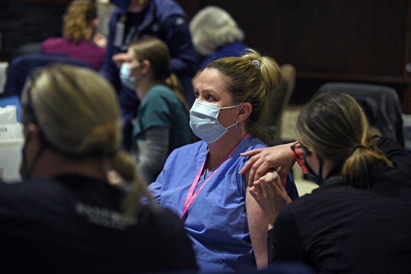 Sanford Health Gives Workers Pfizer Covid-19 Vaccine