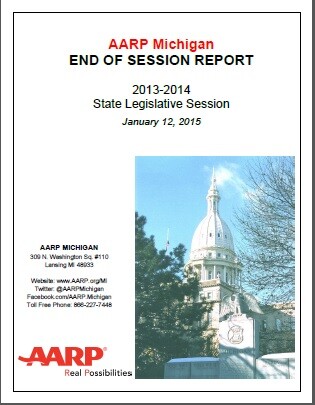 Legislative End of Session report cover