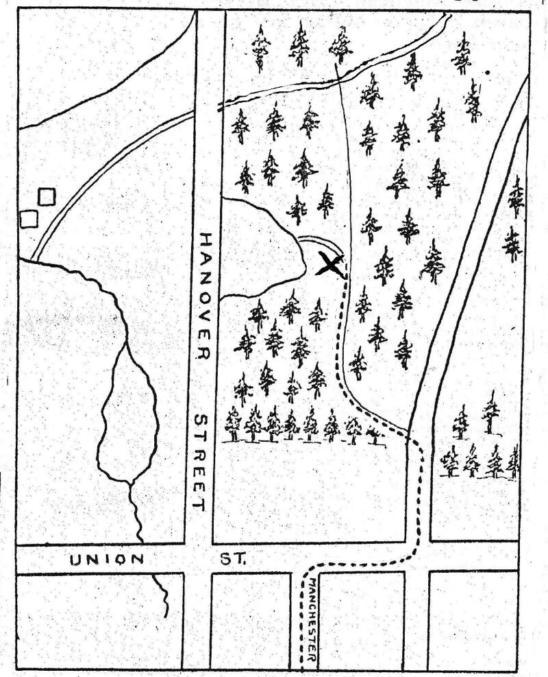 parker murder map