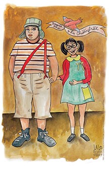 Artwork by Lalo Alcaraz, C"hilinfrida"