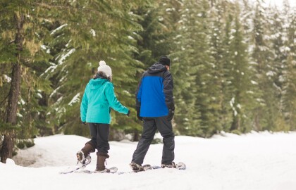 Try on Some Snowshoes to Stay Active This Winter
