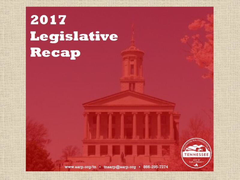 2017 Leg Recap Cover