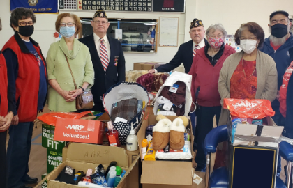 AARP Oklahoma Pittsburg County Chapter Donates Special Holiday Gifts to Talihina VA Veteran Center Residents