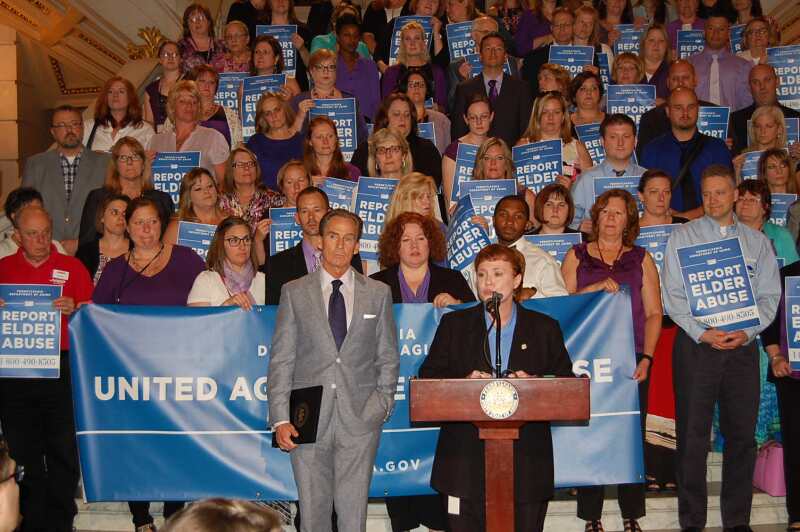 Elder Abuse Press Conference