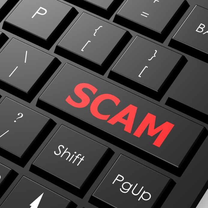 Keyboard scam
