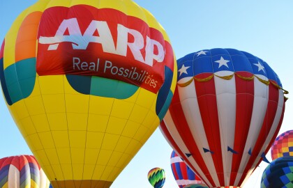 AARP Block Party Soars to the Albuquerque International Balloon Fiesta