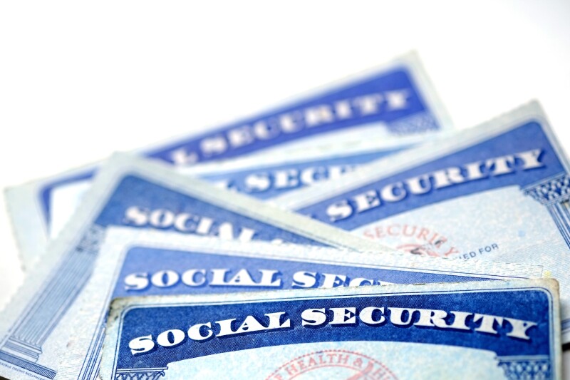 Social Security Cards for identification