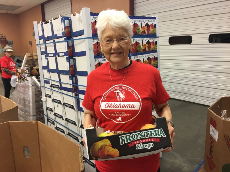 2017 Day of Service Tulsa Mary Em mango