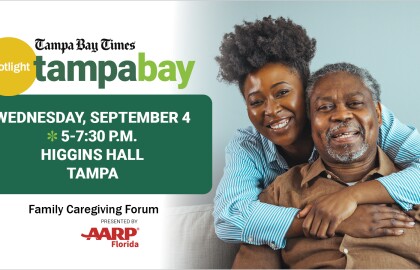 AARP Florida and Tampa Bay Times to host Spotlight conversation on Family Caregiving Sept. 4