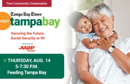 The Tampa Bay Times and AARP Florida bring together a panel of experts to address Social Security’s history and future on its 90th anniversary