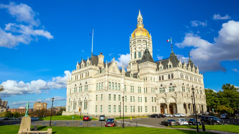 Connecticut State Capitol in Hartford, Connecticut