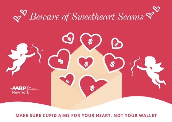 Red and White Hearts Valentines Day Card