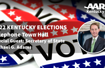 Live Tele-town Hall with KY Secretary of State  