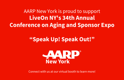 AARP New York Virtual Booth: Social Security, Financial Planning, Speakers' Bureau and more!