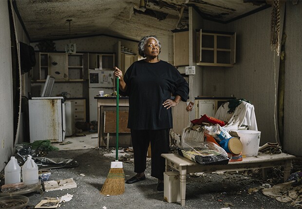 Della Stephens - Hurricane Michael's Lasting Damage in Florida