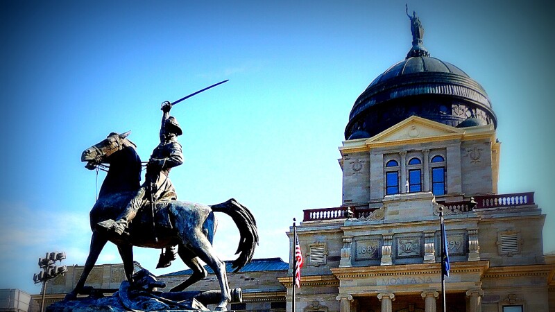 Montana Capitol by Tracy