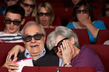 at the movies