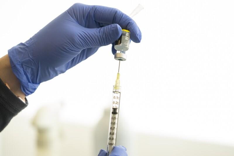 SSM Health St. Anthony Hospital Distributes Covid-19 Vaccine To Medical Workers