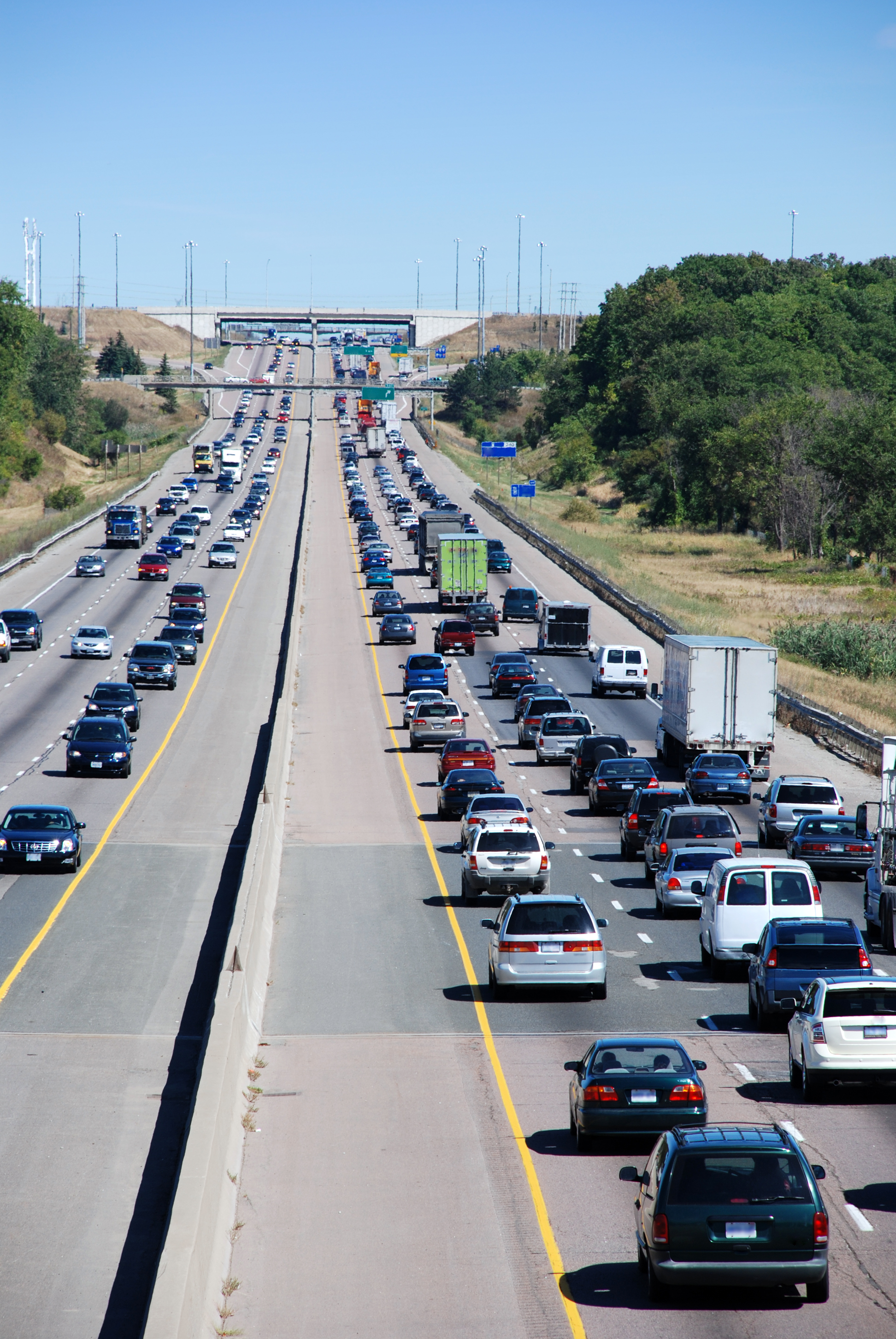 Traffic on the highway