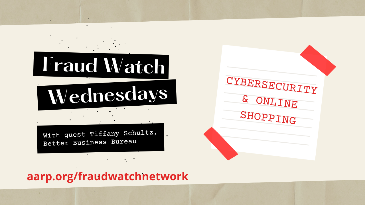 fraud watch wednesdays: cybersecurity & online shopping