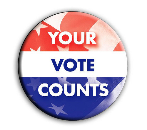 vote button