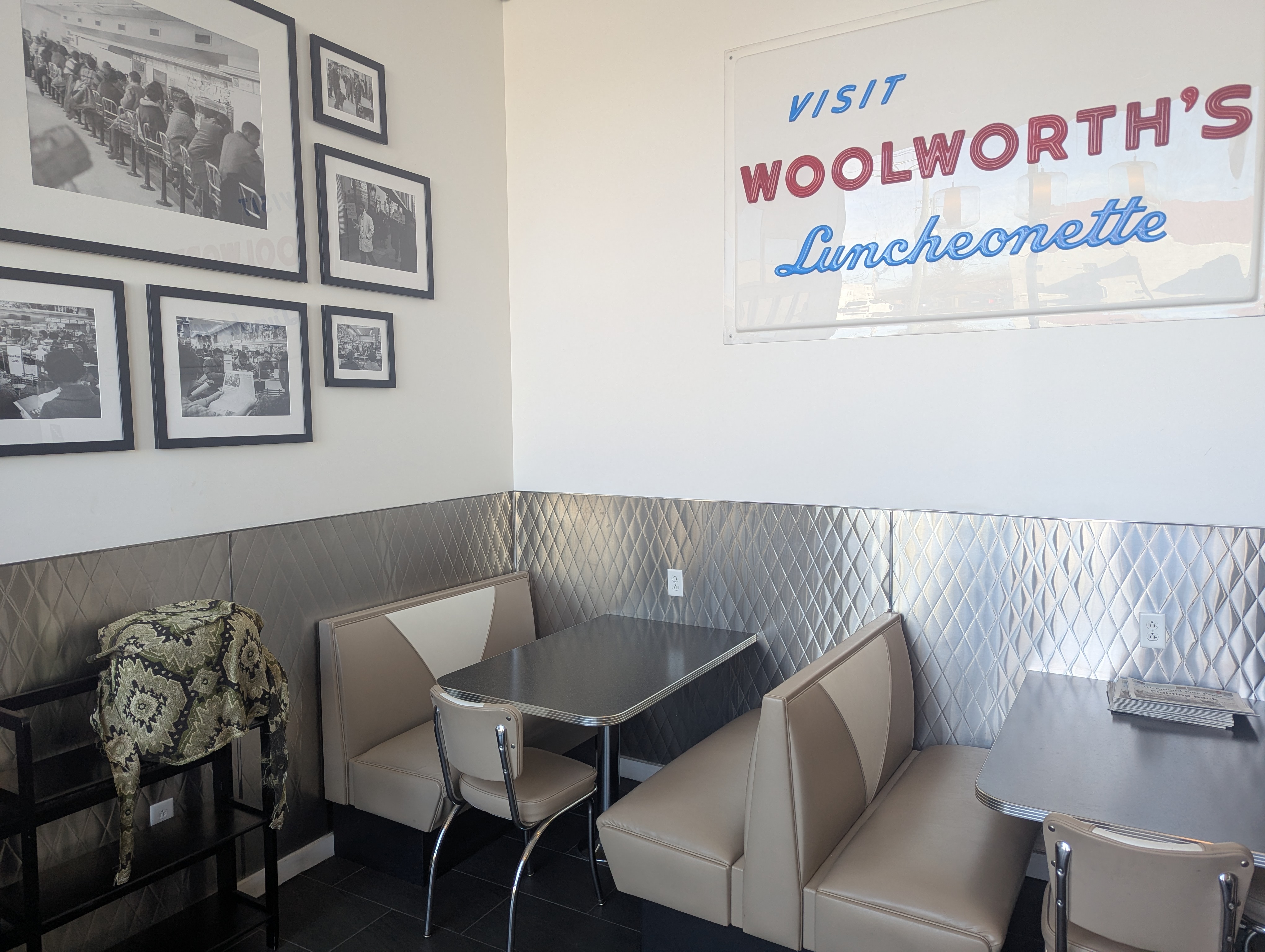 Replica of the Woolworth’s cafe where Virginia Union University students held a sit-in to protest segregation.jpg