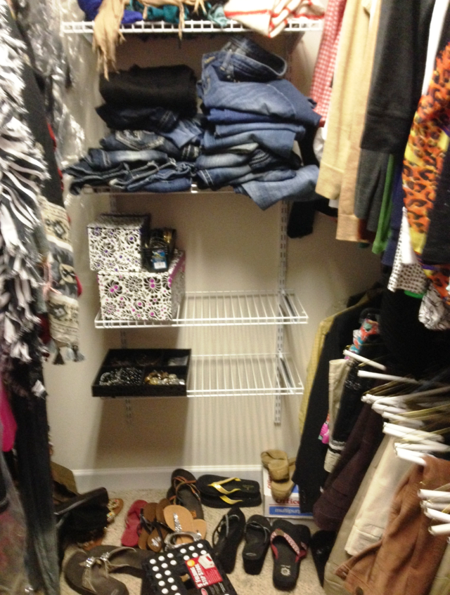 Cluttered Closet