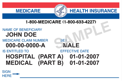 Medicare card