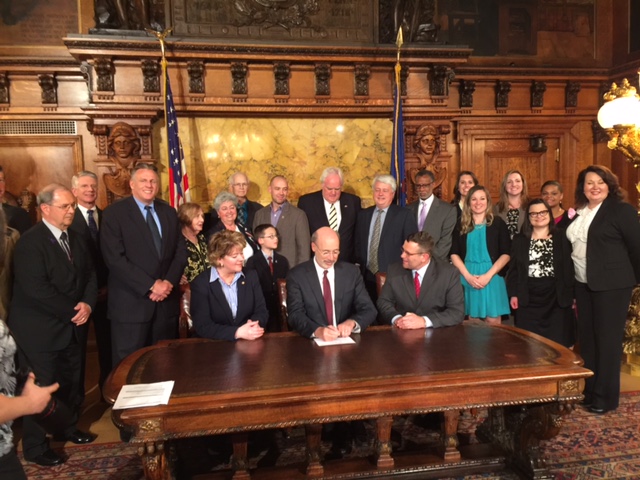 CARE Act signing