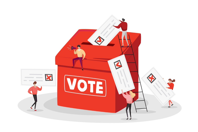 Voting Illustration