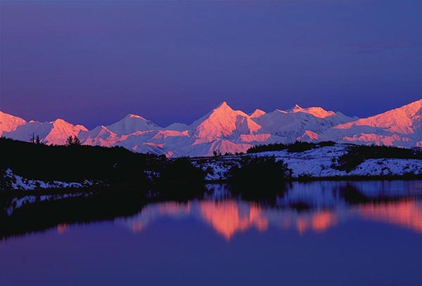 Alaskan Range by Charles Sleicher