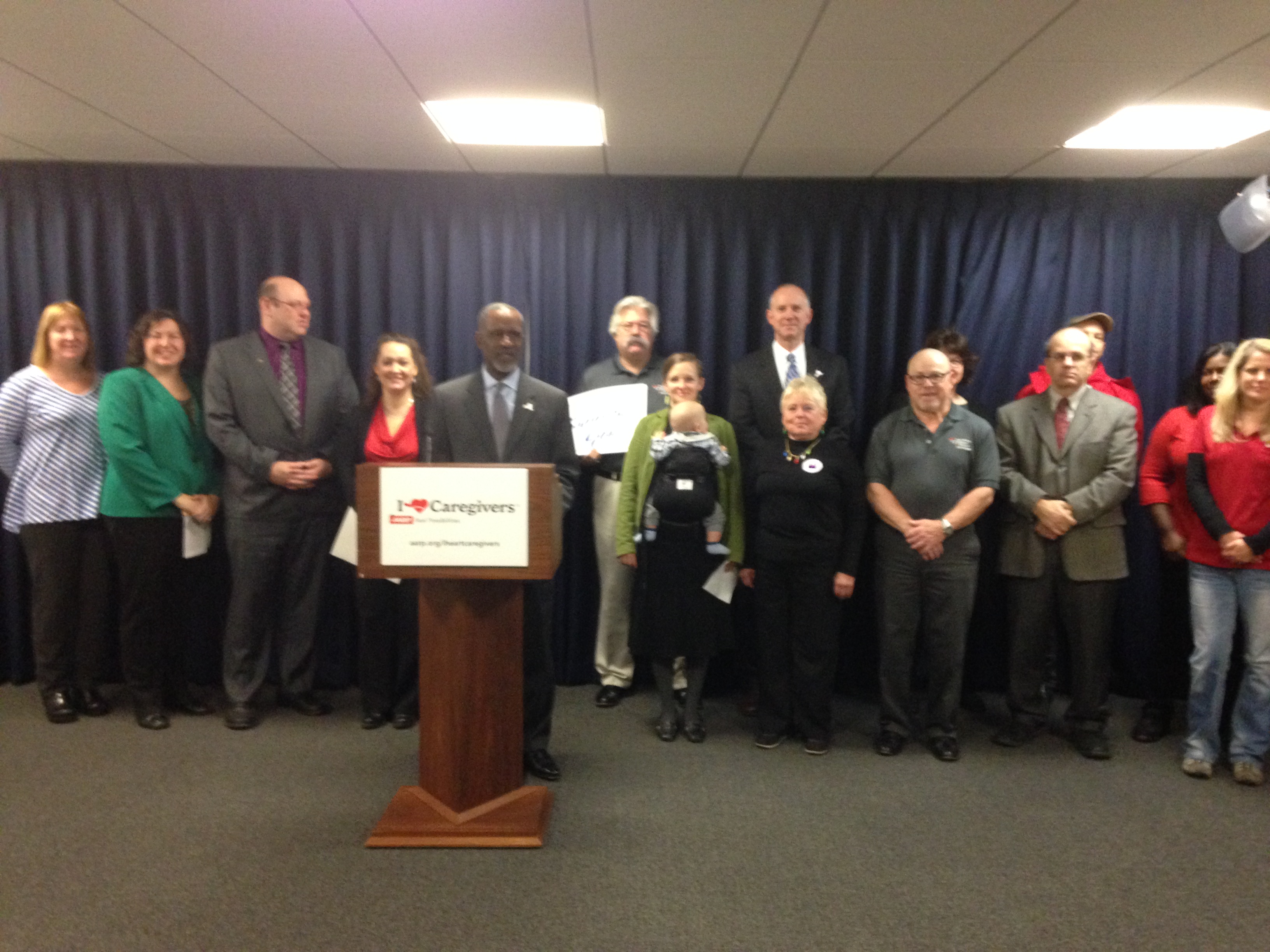 Family leave insurance press conference 12-17-15