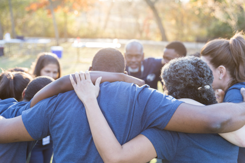 Unified team of volunteers